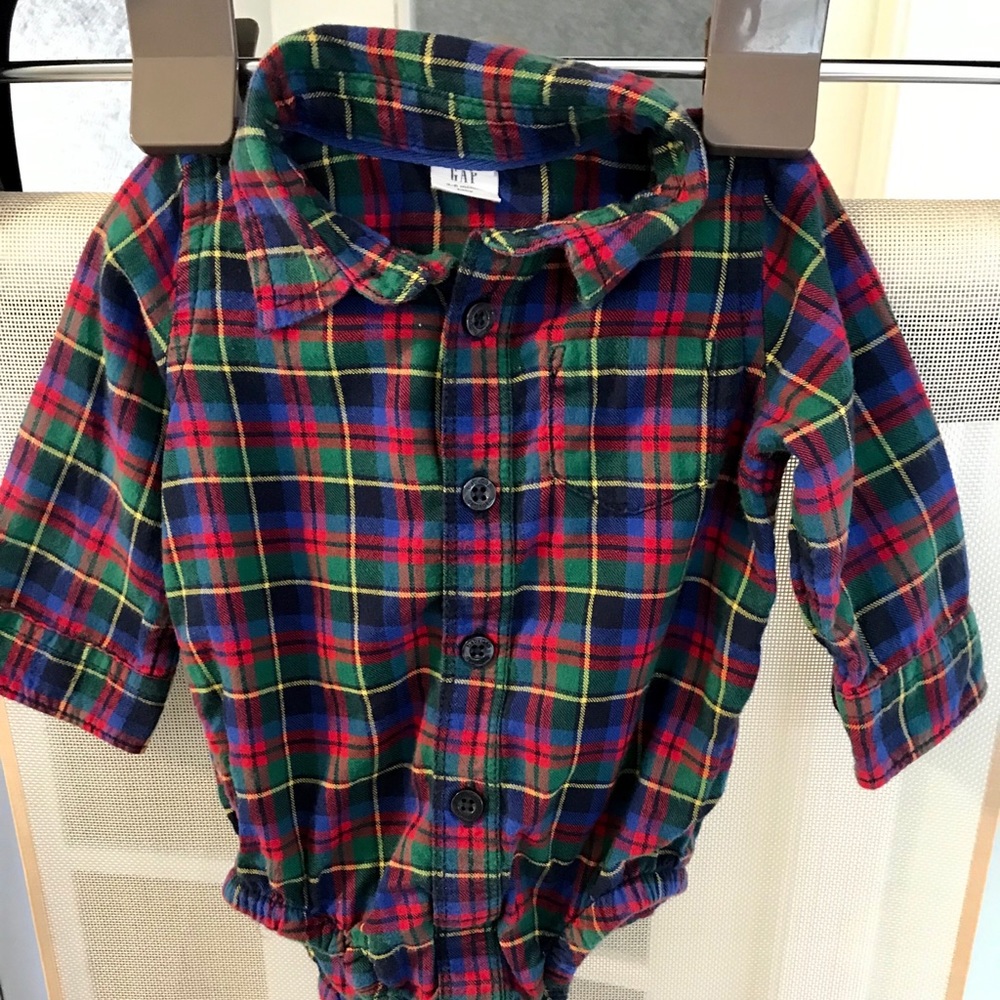 Plaid bodysuit